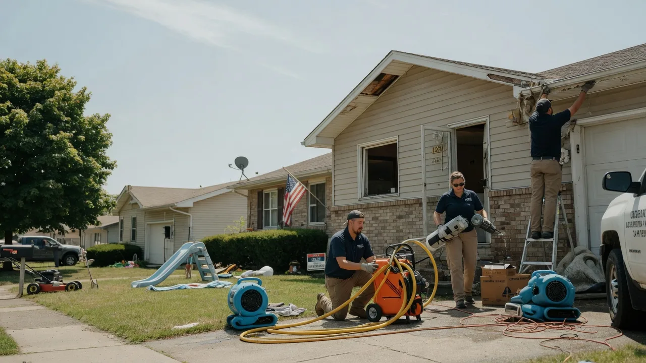 Water Damage Restoration in Harwood, ND near me